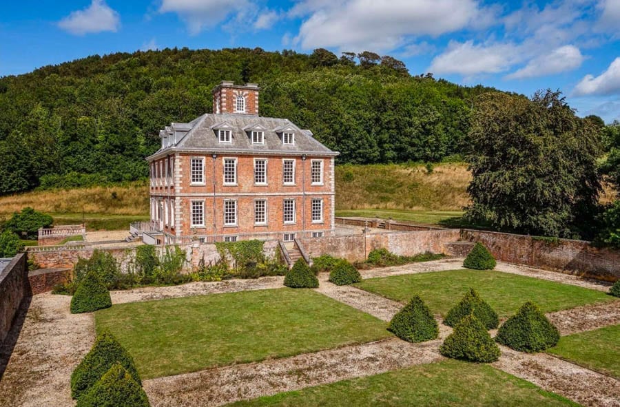 Superlative Stedcombe – Stedcombe House, Axmouth, Devon, EX12 4BJ, United Kingdom – For sale for £4.5 million ($5.6 million, €5.1 million or درهم20.6 million) through Savills – Stunning Grade I listed symmetrical William and Mary country house in Devon with slave trade links for sale for £4.5 million.
