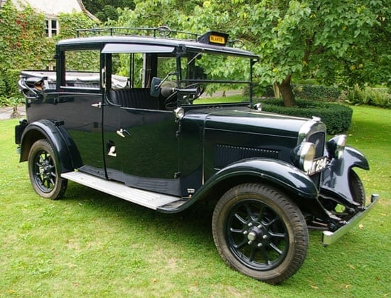 The 1935 12-4 Austin Blakes taxi