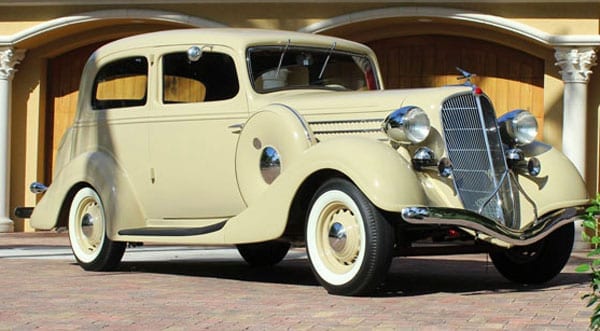 Rock’s Terraplane – 1935 Hudson Terraplane custom two-door sedan – Used in 2009 film Public Enemies with Johnny Depp and Christian Bale – To be sold by auction by Auctions America on 2nd April 2016 in Fort Lauderdale, Florida – Currently owned by Kid Rock