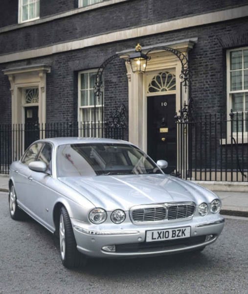 Thatcher’s Jaguar – Ex-Baroness Thatcher 2006 Jaguar XJ8 armoured saloon – Margaret Thatcher – Christie’s South Kensington Out of the Ordinary sale – 14th September 2016 – Also used by David Cameron