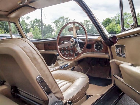The interior of the car (© 2012 Orchard View Garage)