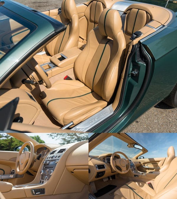 One for one hundred – 2013 Aston Martin Centennial DB9 Spyder concept by Zagato – Designed by Norihiko Harada for Aston Martin collector Peter Read – For sale at RM Auctions, Monterey sale, 15th August 2015 with a guide of £246,000 – £290,000 ($380,000 – $450,000, €346,000 – €410,000)
