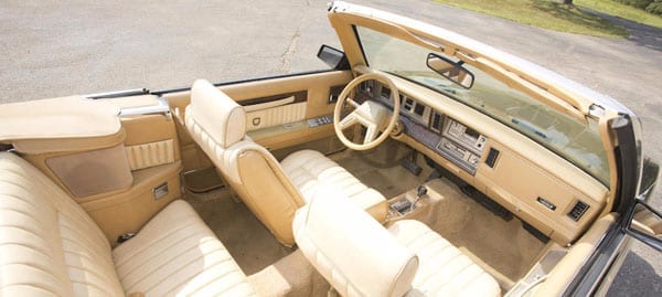 Back to LeBaron – 1986 Chrysler LeBaron Town & Country convertible to be offered for auction without reserve by Bonhams on behalf of the Evergreen Collection on 5th October 2015 at auction at the Simeone Foundation Automotive Museum in Philadelphia