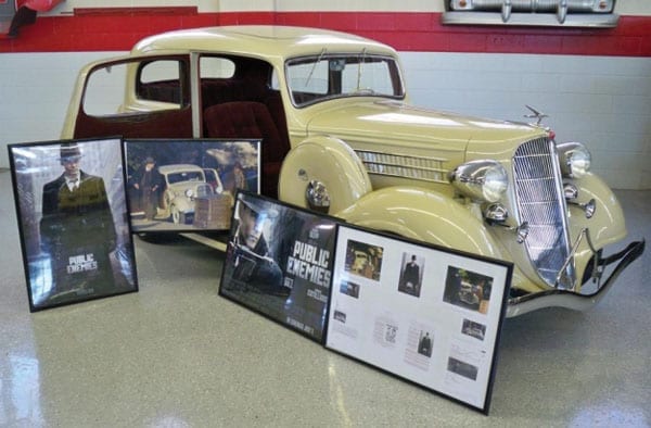 Rock’s Terraplane – 1935 Hudson Terraplane custom two-door sedan – Used in 2009 film Public Enemies with Johnny Depp and Christian Bale – To be sold by auction by Auctions America on 2nd April 2016 in Fort Lauderdale, Florida – Currently owned by Kid Rock