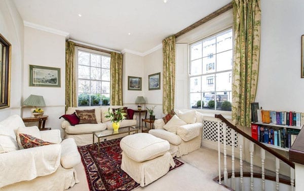 An £850,000 cupboard – Ground and basement maisonette, 35 Ovington Square, Knightsbridge, London, SW3 1LJ