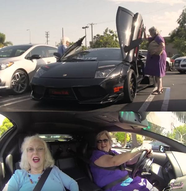 Video of the Week – Two Grannies, One Lambo