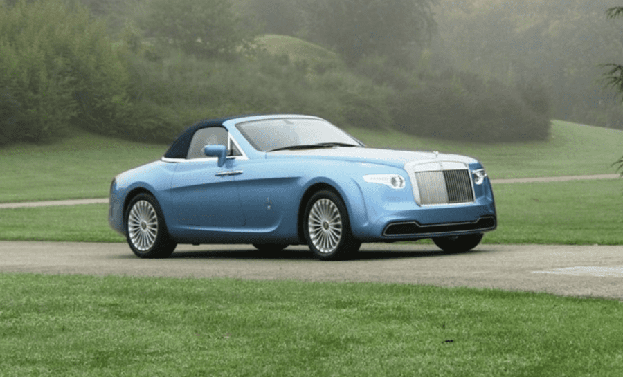 An Overhyped Roller – £1.917 million for 2008 Rolls-Royce ‘Hyperion’ Phantom 6.75-litre V12 drophead two-seater coupé through Alain Class Motors of Dubai – One-of-one 2008 Rolls-Royce ‘Hyperion’ Phantom drophead coupé by Pininfarina for sale for sum 51% lower than in 2009. It even has a compartment to hold rifles in front of its windscreen and comes with a one-of-one Girard-Perregaux wristwatch housed in its dashboard.