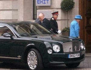 A Monarch’s Mulsanne – 2012 Bentley Mulsanne used by Her Majesty Queen Elizabeth II between 2012 and 2014 for sale for £199,850 through Bramley Motors in Surrey