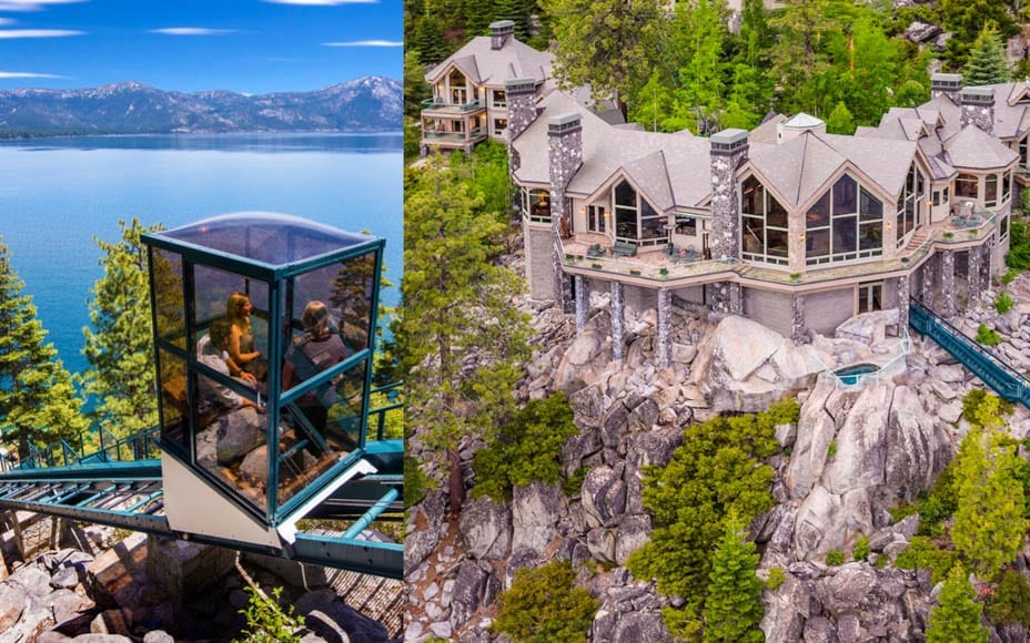 A Funicular Feat – Crystal Pointe, 300 State Route 28, Crystal Bay, Washoe, Nevada, NV 89402, United States of America – For sale for £59.1 million ($75 million, €66.1 million or درهم275.4 million) through Chase International – Owned and built by Stuart and Geri Yount