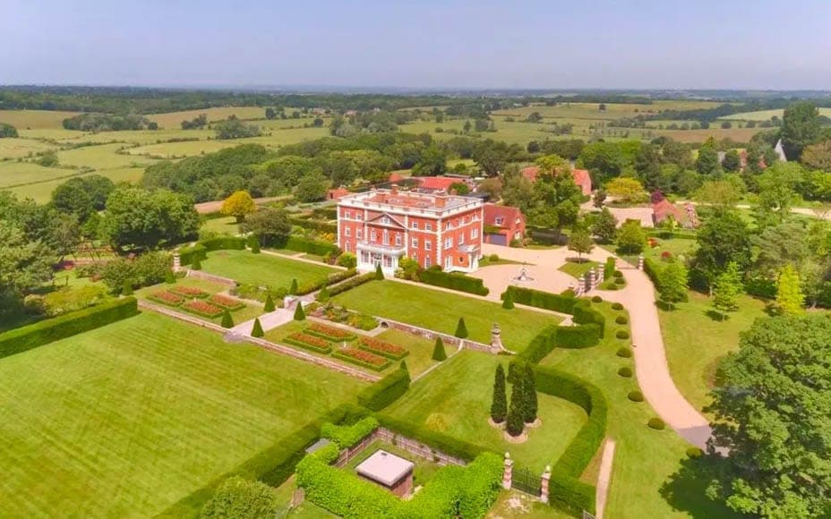 Lavish Leasam – £9.5 million ($12.2 million, €11.1 million or درهم44.8 million) for Leasam House, Leasam Lane, Playden, Rye, East Sussex, TN31 7UE, United Kingdom through agents Savills – Vast Georgian mansion close to the East Sussex coast with garaging for nineteen cars for sale for just under £10 million.