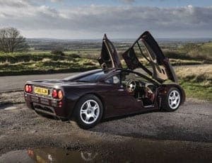 Rowan Atkinson McLaren F1 one not so careful owner