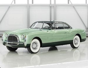 A landmark Chrysler - 1953 Chrysler Special coupé by Ghia. For sale on 10th December, RM Auctions, Driven by Disruption sale, guide £460,000 to £591,000 ($700,000 to $900,000, €651,000 to €837,000).