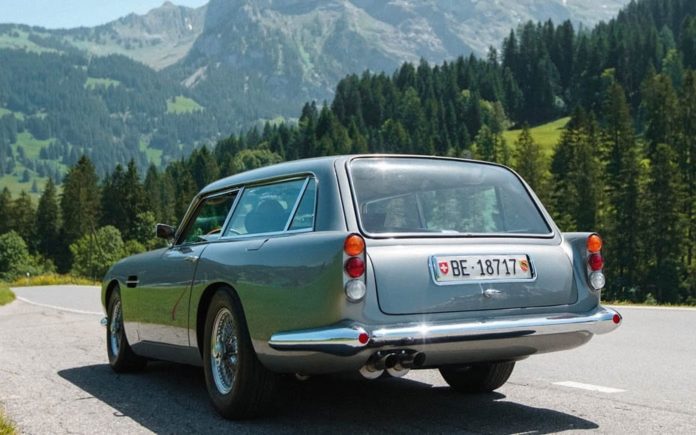 Glorious for a Grouse Moor – 1965 Aston Martin Shooting Brake by Radford – Rare Aston Martin shooting brake to be sold at auction in California; it would be the perfect vehicle to arrive at a grouse moor in today. To be sold by RM Sotheby’s with an estimate of £828,000 to £1.2 million ($1 million to $1.4 million, €894,000 to €1.3 million or درهم3.7million to درهم5.1 million) at Monterey, California, 15th to 17th August 2019.
