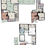 A-floor-plan-illustrates-how-truly-vast-the-house-is