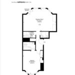 A-floor-plan-of-the-692-square-foot-flat