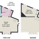 A-floor-plan-of-the-third-floor-flat-on-offer