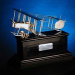 A-solid-silver-model-of-a-Vickers-The-Gunbus-Fighter-FB5-1