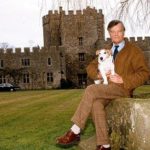 Alan-Clark-outside-his-main-home-Saltwood-Castle-1