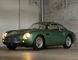 1962 Aston Martin DB4GT Zagato, RM Auctions, Driven by Disruption sale, New York, 10th December 2015