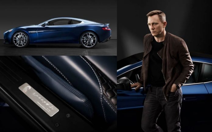 Craig’s Centenary – Daniel Craig’s Aston Martin to be sold at auction – 007 numbered Aston Martin owned by Daniel Craig to be sold for charity at auction by Christie’s in New York in April 2018.