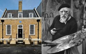 A Blank Canvas – 28 Mallord Street, Chelsea, London, SW3 6DU – To rent for £9,500 per week ($11,800, €11,100 or درهم43,500 per week) through Aylesford – Built for artist Augustus John (1878 – 1961) and later home to Dame Gracie Fields OBE (1898 – 1979)