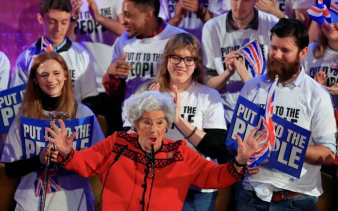 Bang On Betty – Betty Boothroyd speaks out against Brexit – In spite of her ill health, Betty Boothroyd’s intervention is illustrative that it is not just the young that don’t want Brexit.