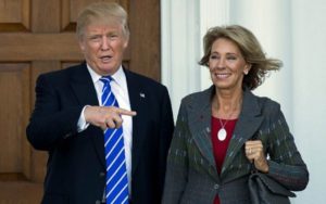 Blocking Betsy DeVos