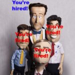 David Cameron, Ed Milliband, Nick Clegg & Nigel Farage puppetsNewzoids shoot 2015