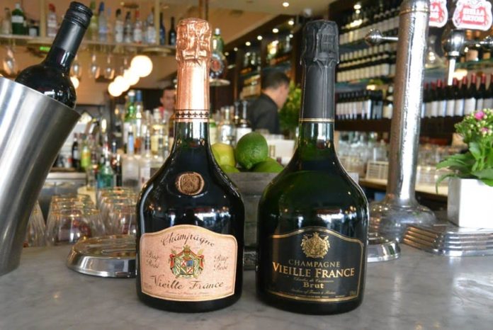 Reader Offer – Bargain champagne in SW3 – La Brasserie, 272 Brompton Road, London, SW3 2AW – £25 per bottle for Champagne Vielle France Brut (normally £58) and Champagne Vielle France Brut Rosé (normally £65)