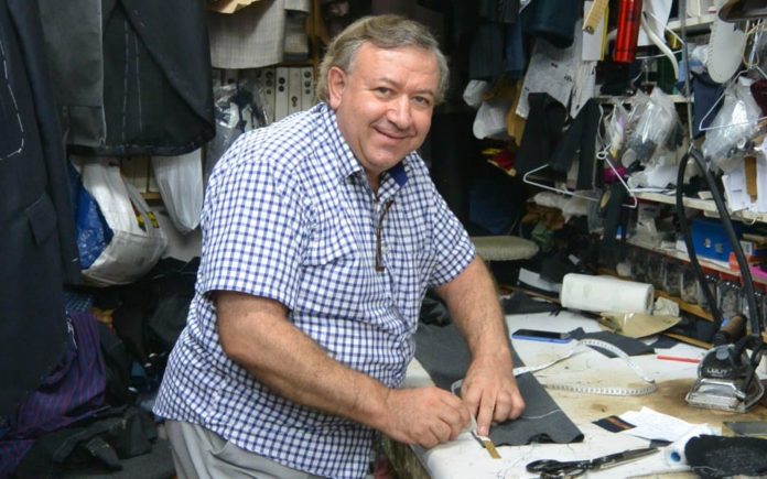 A Soho Secret – Tailor to the stars Christopher Flourentzou, 1st Floor, 72 Berwick Street, London, W1F 8TD – Telephone: +44 (0) 20 7439 1633