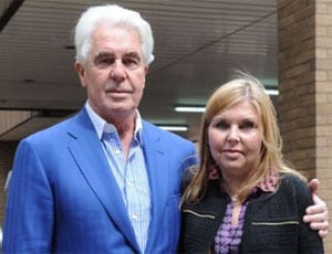 Max Clifford and his daughter Louise Clifford