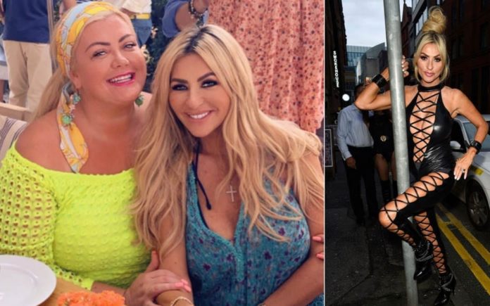 Dawn Boobs (Again) – Dawn Ward makes a prat of herself yet again – Creosoted creature Dawn Ward snapped in fetish gear after encouraging her poor child to have a boob job.