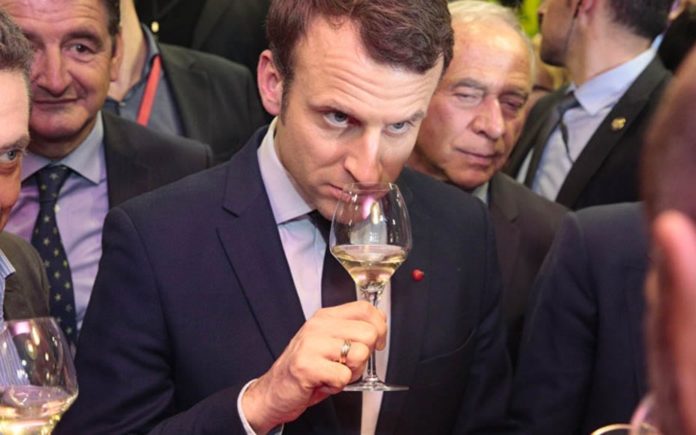Cheers Macron! President Emmanuel Macron should ignore his critics and continue to enjoy drinking wine.