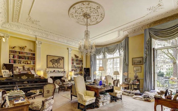 Faded Grandeur – Flat 2, 16 – 17 Ennismore Gardens, London, SW7 1AA, United Kingdom – First Floor Flat and Fifth Floor Staff/Guest Apartment – For sale for £3.75 million ($4.89 million, €4.36 million or درهم17.96 million) through Hobart Slater
