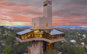 Tall Poppy Syndrome – North America’s tallest single-family residence – Falcon Nest, 2365 Skyline Drive, Prescott, Arizona, AZ 86303, United States of America – £1.2 million ($1.5 million, €1.4 million million or درهم5.5 million) through Russ Lyon Sotheby’s International Realty and to be auctioned with a minimum price of £581,000 ($750,000, €688,000 or درهم2.8 million) on 25th May by Concierge Auctions – Designed by Sukumar Pal, AIA in 1994