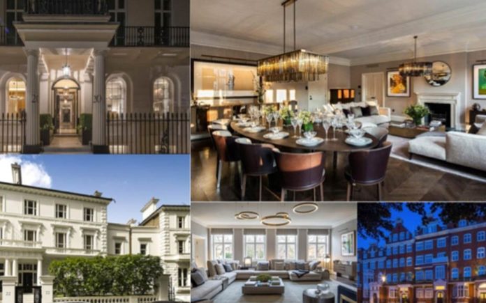 Flop or Fly? London estate agents launch three properties priced over £25 million each on General Election day 2017.