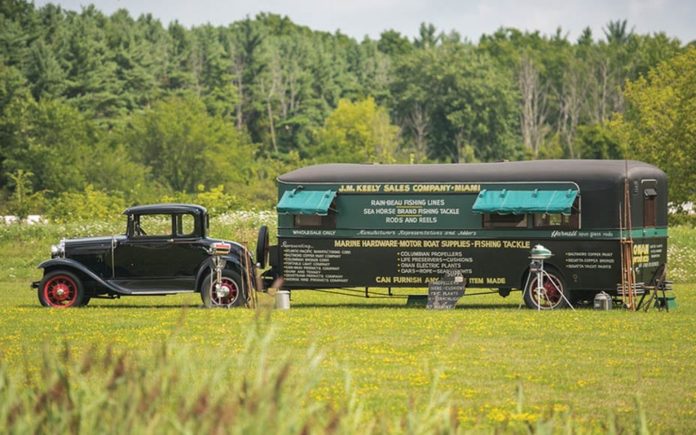 Gone fishin’ – 1931 Ford Model A DeLuxe coupé with custom-built house trailer – £77,000 to £116,000 ($100,000 to $150,000 or €89,000 to €133,000) – RM Sotheby’s