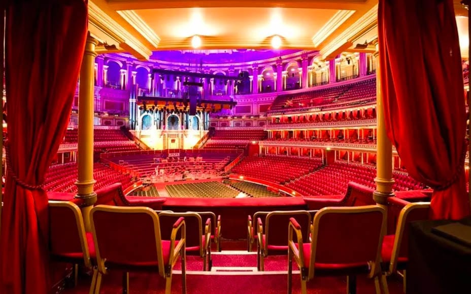 A Bonkers Priced Box – A box at Royal Albert Hall for £3 million or a castle in Durham for the same price? Box seating twelve people at the Royal Albert Hall for sale for the same price as a 15,000 square foot ‘castle’ in County Durham. Agents: Harrods Estates and Urban Base.