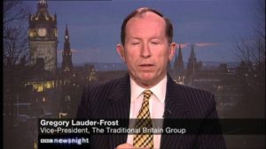 Exposing Traditional Britain – After far-right Traditional Britain Group is exposed in an ITV documentary, oddball founder and ex-jailbird Gregory Lauder-Frost responds
