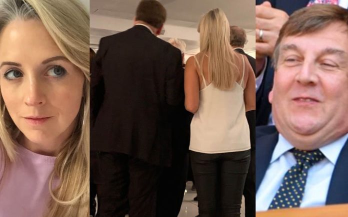 Picture of the Week – Isabel Oakeshott Bums – John Whittingdale MP – Fake news creator Isabel Oakeshott dresses “inappropriately” for a book launch and then stands next to the lapdance loving MP John Whittingdale; what a bummer they didn’t get a room.