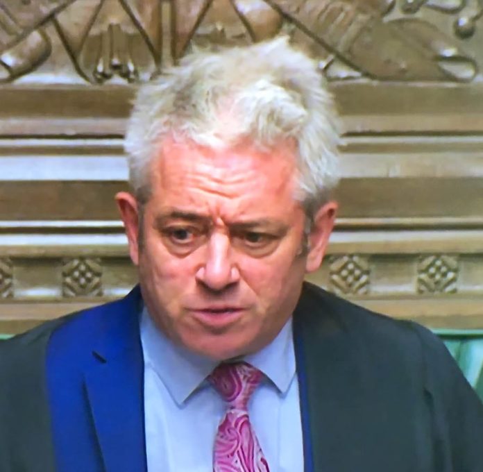 Bercow’s Brilliance – John Bercow finally does the right thing – Matthew Steeples does a U-turn and salutes John Bercow.