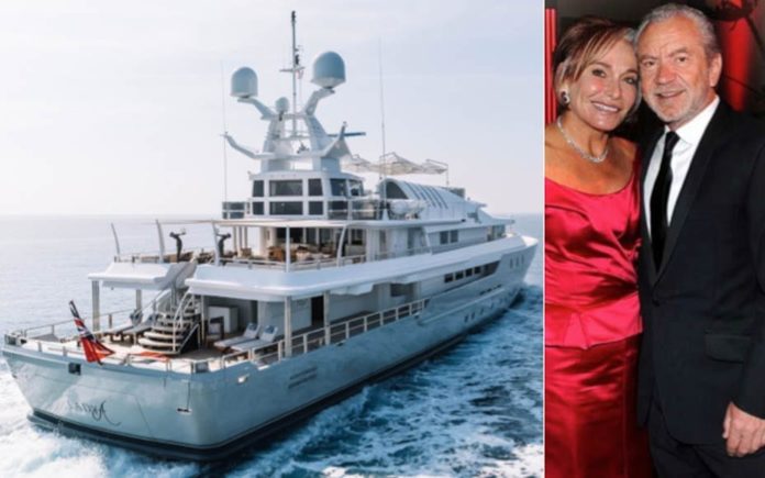 A Sugar Palace – Lord Sugar puts his gin palace up for sale for £12.7 million ($16.5 million, €14 million or درهم60.6 million) with brokers Edmiston after owning it for just two years; it was originally built for the controversial tycoon Alan Bond.