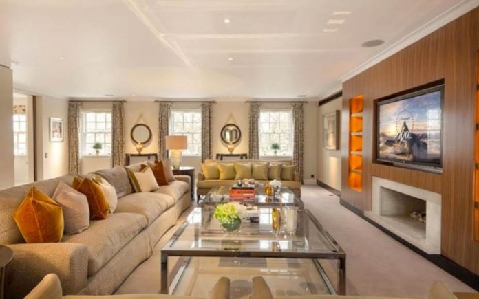 Large in Lowndes – The Penthouse, 23 – 25 Lowndes Square, Knightsbridge, London, SW1X 9HD for sale for £29.5 million ($35.9 million, €33.6 million or درهم 131.8 million) through Savills – Vast Knightsbridge penthouse with two terraces and double garage for sale for a sum 478% higher than it achieved in 2000