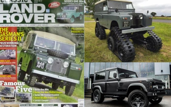 Lavish Landies – A selection of the most unusual and expensive Land Rovers currently for sale – 1959 Land Rover Series II – £49,995 ($61,400, €58,300 or درهم225,600) through Land Rover Centre Huddersfield; 1959 Land Rover Series II 109 by Cuthbertson – £84,995 ($104,000, €99,100 or درهم383,600 million) through John Brown 4x4; 2014 Land Rover Defender XS station wagon 6.2-litre V8 Flying Huntsman 105 long nose, wide body by Afzal Khan – £249,975 ($307,000, €292,000 or درهم1.1 million) through Khan Automobiles