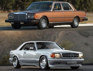 A pair of magnificent Mercedes – 1989 Mercedes-Benz 560 SEC 6.0-litre AMG ‘Wide Body’ and 1979 Mercedes-Benz 450 SEL 6.9-litre – RM Sotheby’s Arizona sale