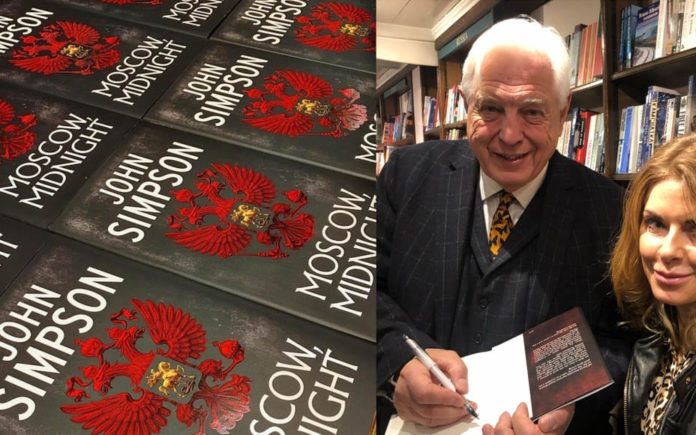 Moscow Nights – John Simpson marks the publication of his novel ‘Moscow Nights’ at Daunt Books in Marylebone