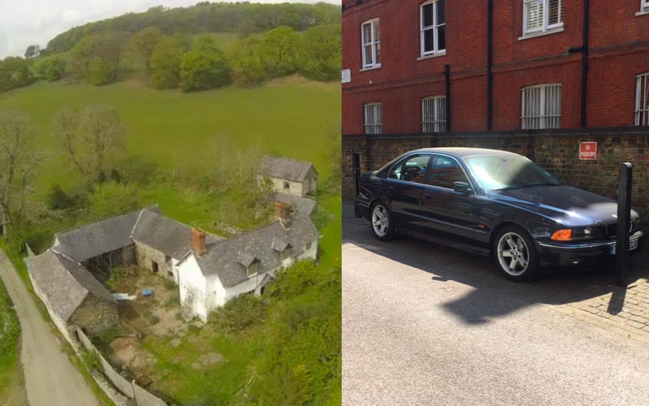 Parking or a Farm? £175,000 for a Welsh farm and for an SW7 parking space – Outdoor parking space in South Kensington for sale for the same price as a Welsh farmstead.