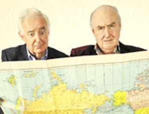 Rogues on the Road - Henry Blofeld and Peter Baxter - The Duchess Theatre, Covent Garden - 16th November 2015