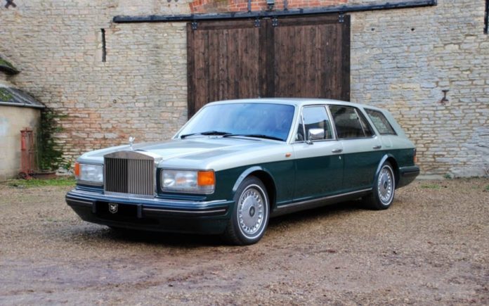 A Rolls for an Estate – Unusual 1995 Rolls-Royce Flying Spur estate car for sale for just shy of £99,000 ($138,000, €112,000 or درهم508,000) through Desmond J. Smail of Olney, Buckinghamshire.