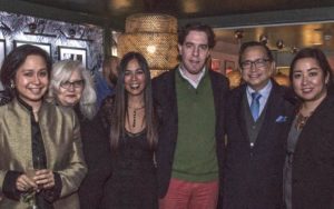 Raising the Roof to Romulo – Romulo Café, 343 Kensington High Street, London, W8 6NW. Telephone: +44 (0) 20 3141 6390 – Party hosted by Matthew Steeples and Rowena Romulo, 23rd November 2016 – The Philippine Ambassador to the United Kingdom H.E. Evan P. Garcia and the country’s Commercial Attaché and Director A. M. Kristine Umali put in an appearance and other distinguished guests included Anthony Abrahams, Leke Adebayo, Stephen Annett, Lucas Bitencourt, Brian Blick, Basia and Richard Briggs, Julian Byzantine, Mark Captain, Michael Clark, Jacina Coyne, Millie Dean, Heimir Helgason, David Hencke, Saint Hill, Iqbal Latif, Mr and Mrs Alan Millinder, Alexandra Naylor, Angelique Neumann, Oliver Newton, Simon Ogilvie-Harris, Su-Lin Ong, Alexis Parr, Tarik Remila, Claire Rubinstein, Alyssa Sherman, Alexandra and Mark Sykes, Roger Townsend and Lady Jane Duncombe Townsend, John Wellington, Mr and Mrs Bill Wiggins and Paul Wooley.